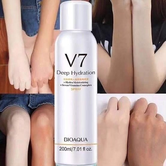BIOAQUA V7 Deep Hydration Seven Vitamins Complex Spray - 200ml - Image 2