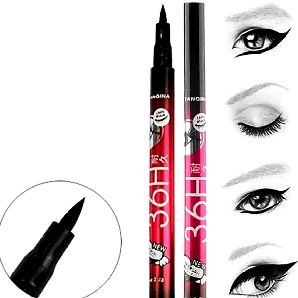 Pack of 6 - 36H Waterproof Liquid Eyeliner Marker - Image 2