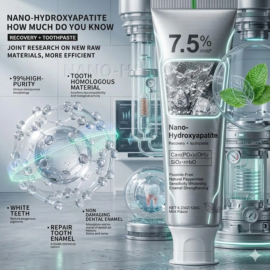 Nano-Hydroxyapatite Toothpaste 75% Whitening Cream – Advanced Teeth Whitening & Oral Care - Image 6