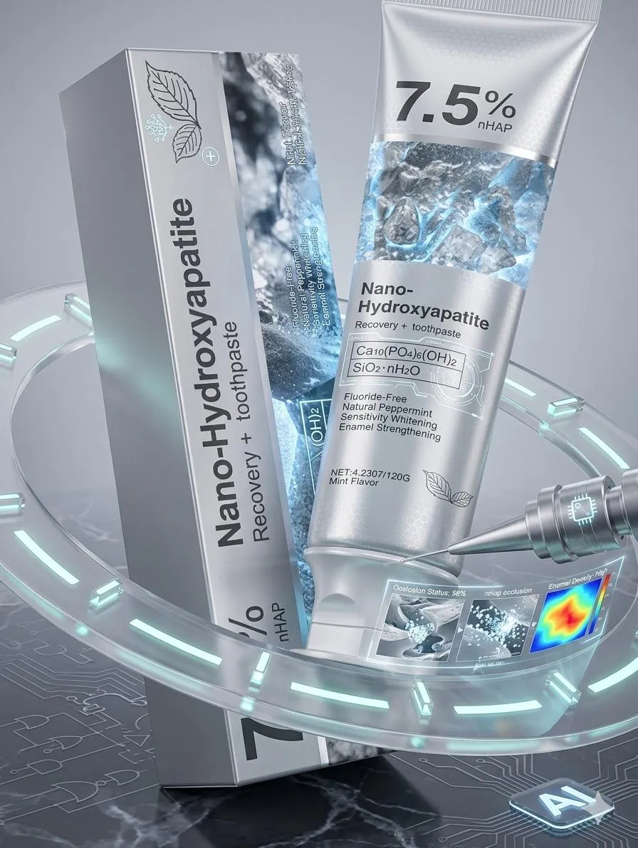 Nano-Hydroxyapatite Toothpaste 75% Whitening Cream – Advanced Teeth Whitening & Oral Care - Image 5