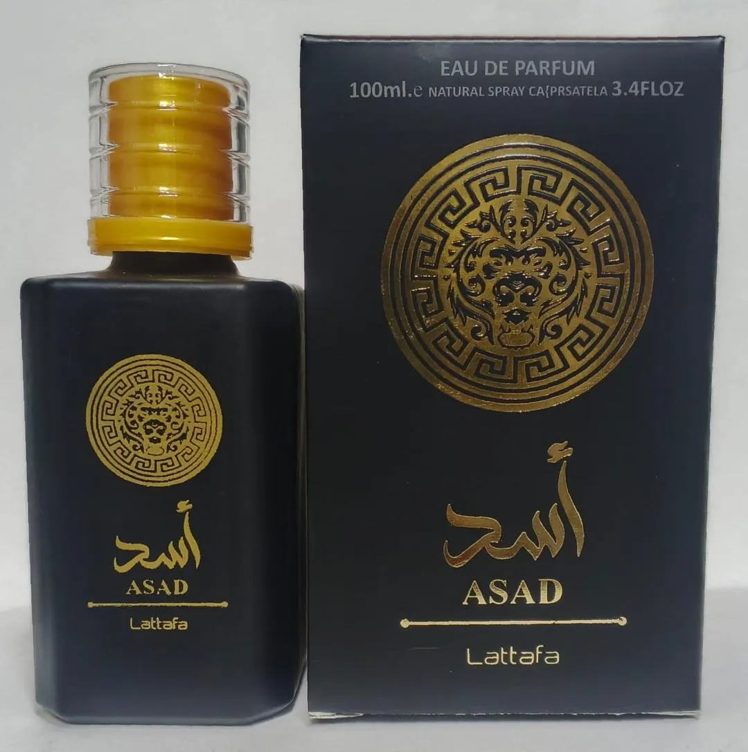Lattafa Asad Eau de Parfum Black Unisex 100ml – Long Lasting Premium Fragrance - Image 2