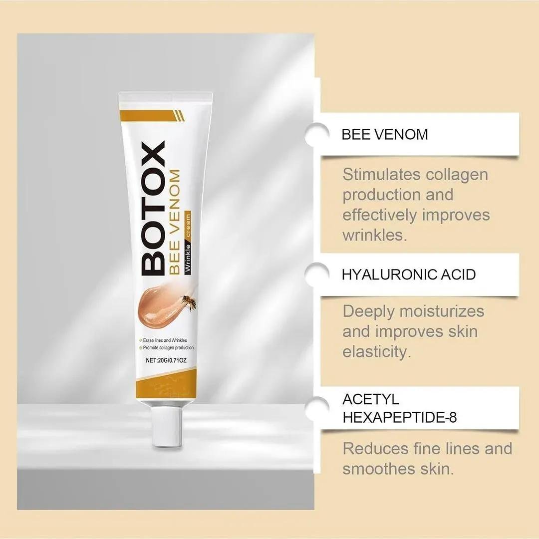 Botox Bee Venom Anti-Aging Wrinkle Cream – Firming & Smoothing Cream for All Skin Types - Image 2