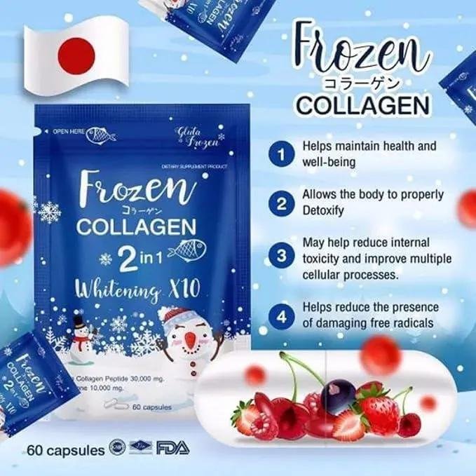 Whitening Collagen Capsules for All Skin Types – Skin Brightening & Beauty Supplement - Image 2