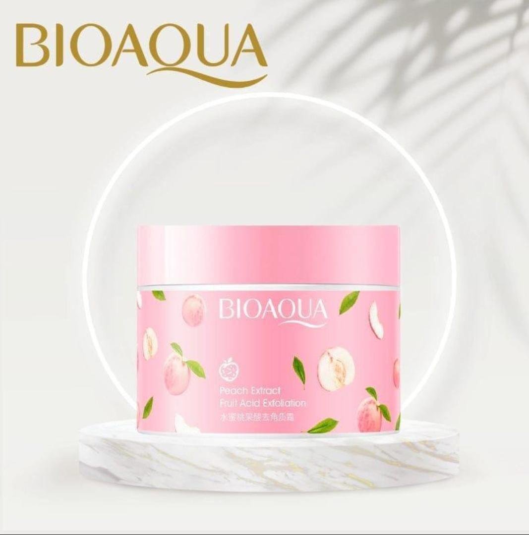 Peach Extract Exfoliating Gel 130ml – Gentle Face Scrub for All Skin Types - Image 2