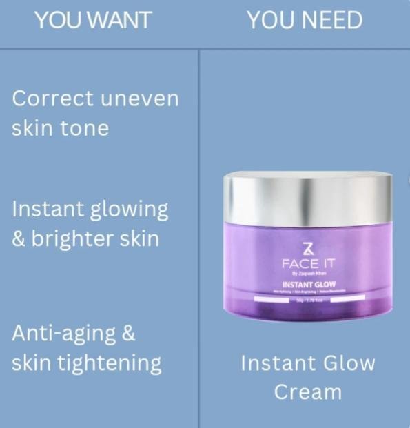 Instant Glow Whitening Face Cream 50g - Image 2