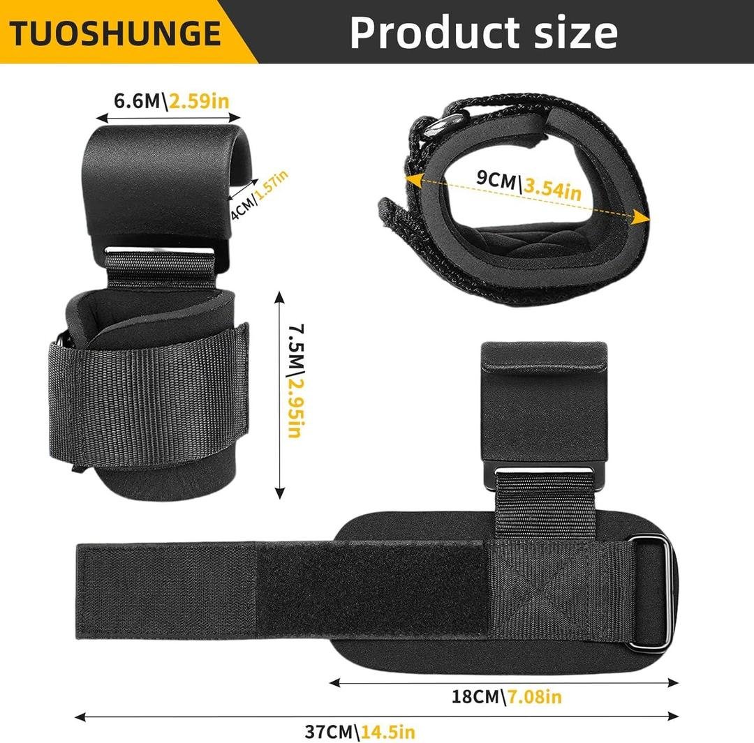 Adjustable Wrist Wraps for Heavy Lifting - Image 3