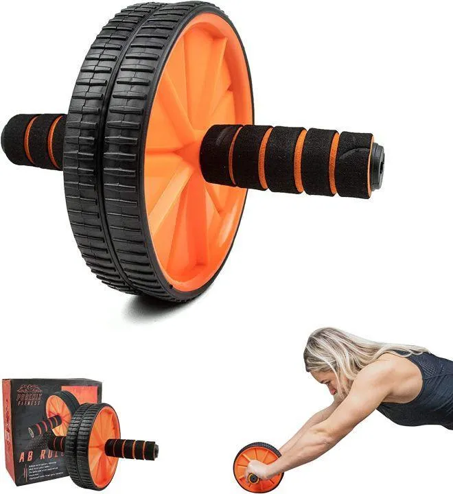 Two Wheel AB Roller for Core Workout - Image 2