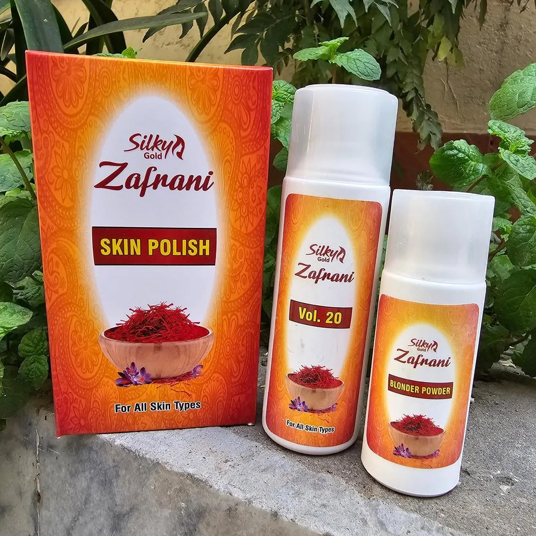 Zafrani Skin Polisher Cream Set for All Skin Types - Image 2