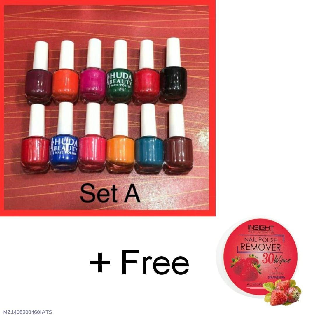 6-Piece Multicolor Nail Polish Set - Image 4