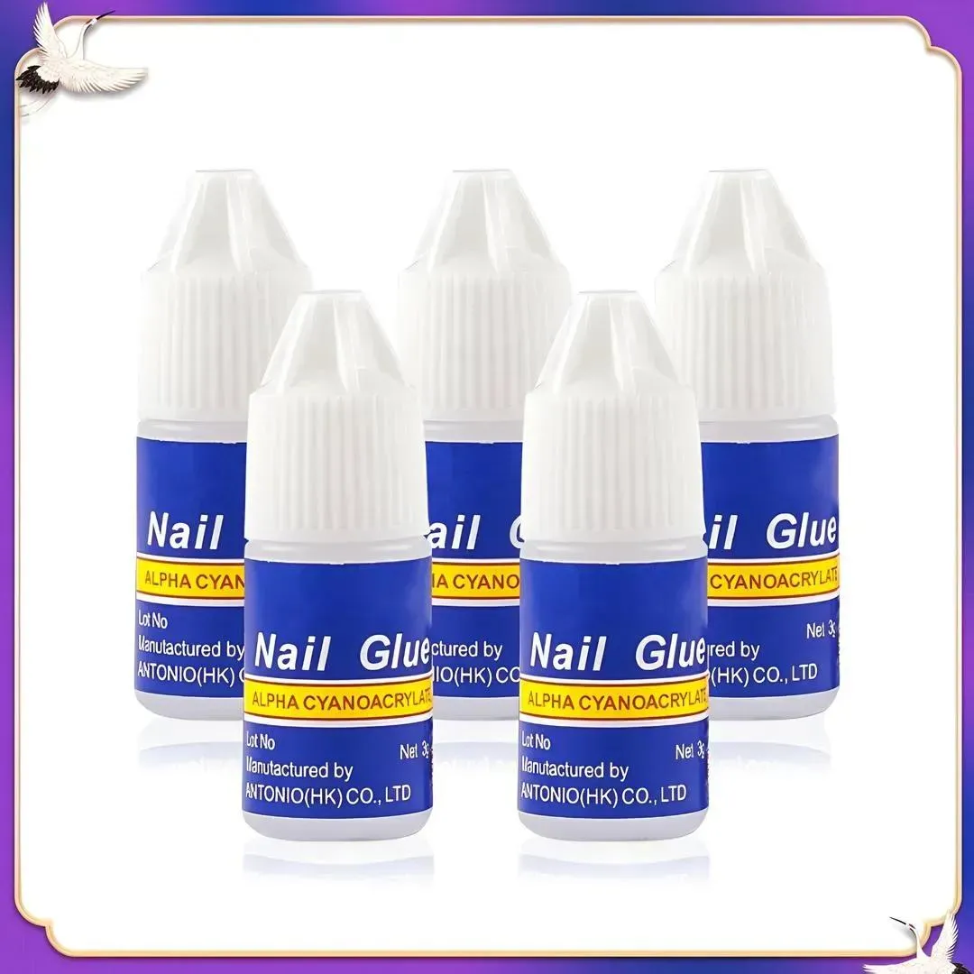 Nail Special Glue Pack of 5 for Artificial Nails - Image 3