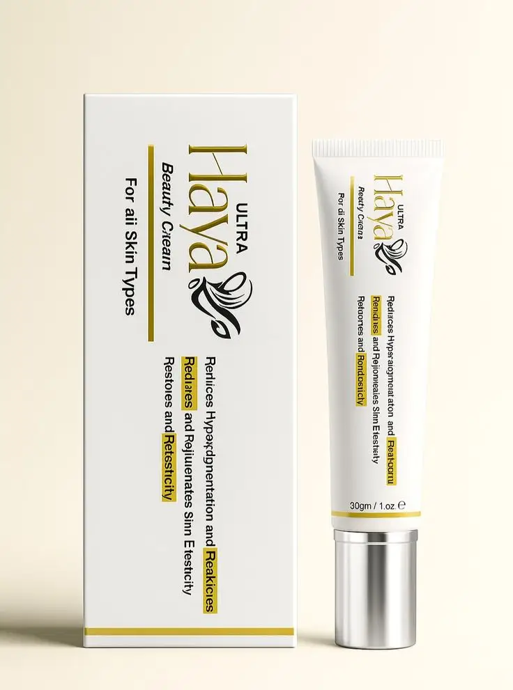 Haya Whitening Beauty Cream – Brightening Face Cream for Glowing Skin - Image 3