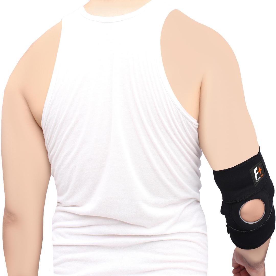 Black Latex Elbow Support Brace - Image 2