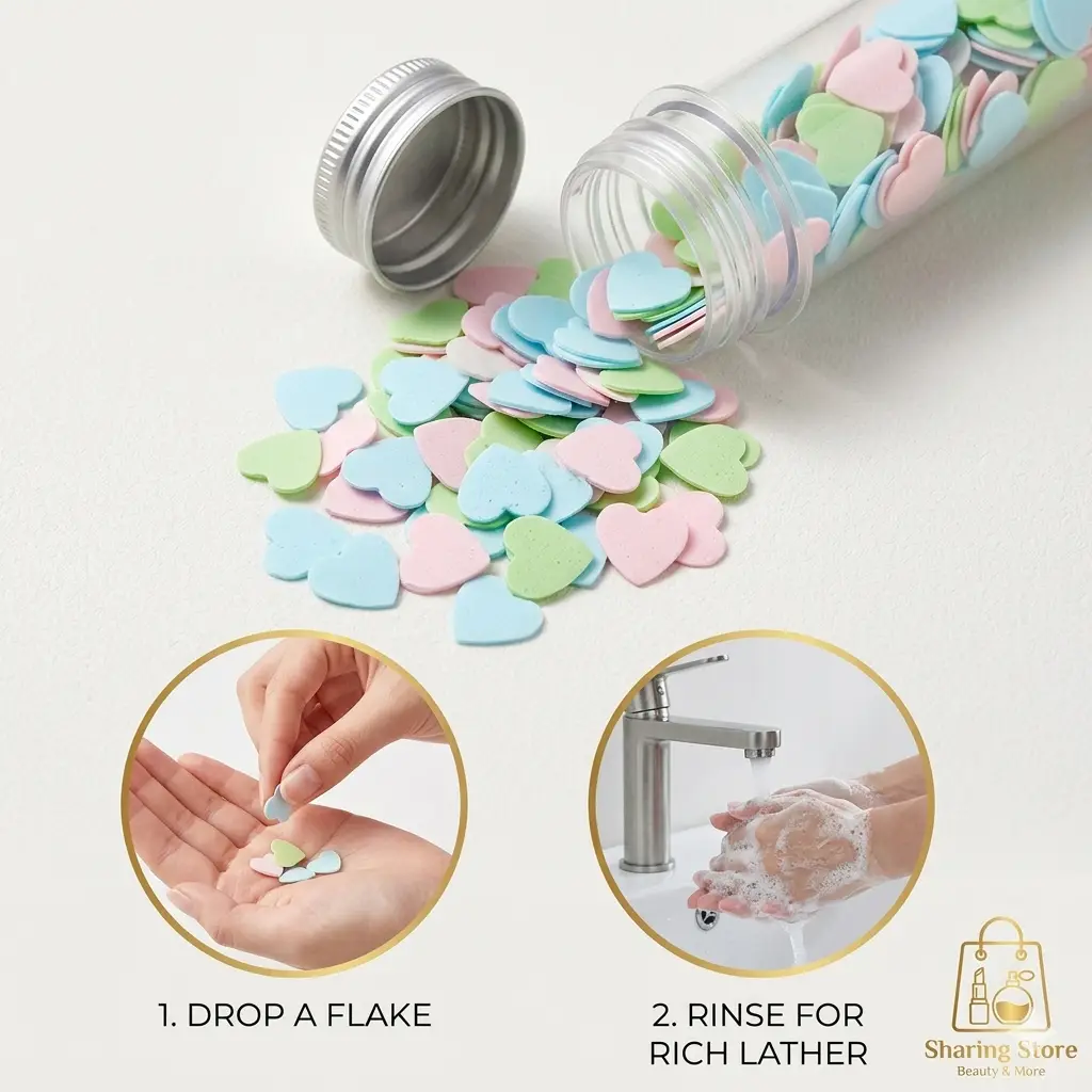 Fruity Paper Soap Tubes Pack of 3 โ Portable Disposable Hand Wash Soap Sheets - Image 4