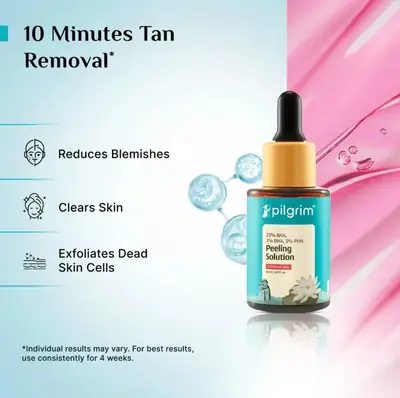 Pilgrim Peeling Solution 25% AHA 30ml | Exfoliating Face Peel for Smoother-Looking Skin - Image 2