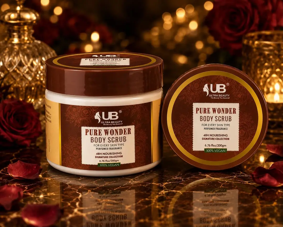 Pure Wonder Body Scrub 200g for Bright Skin - Image 2