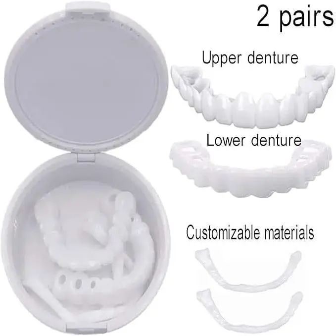 Teeth Whitening Snap On Fake Teeth - Image 3