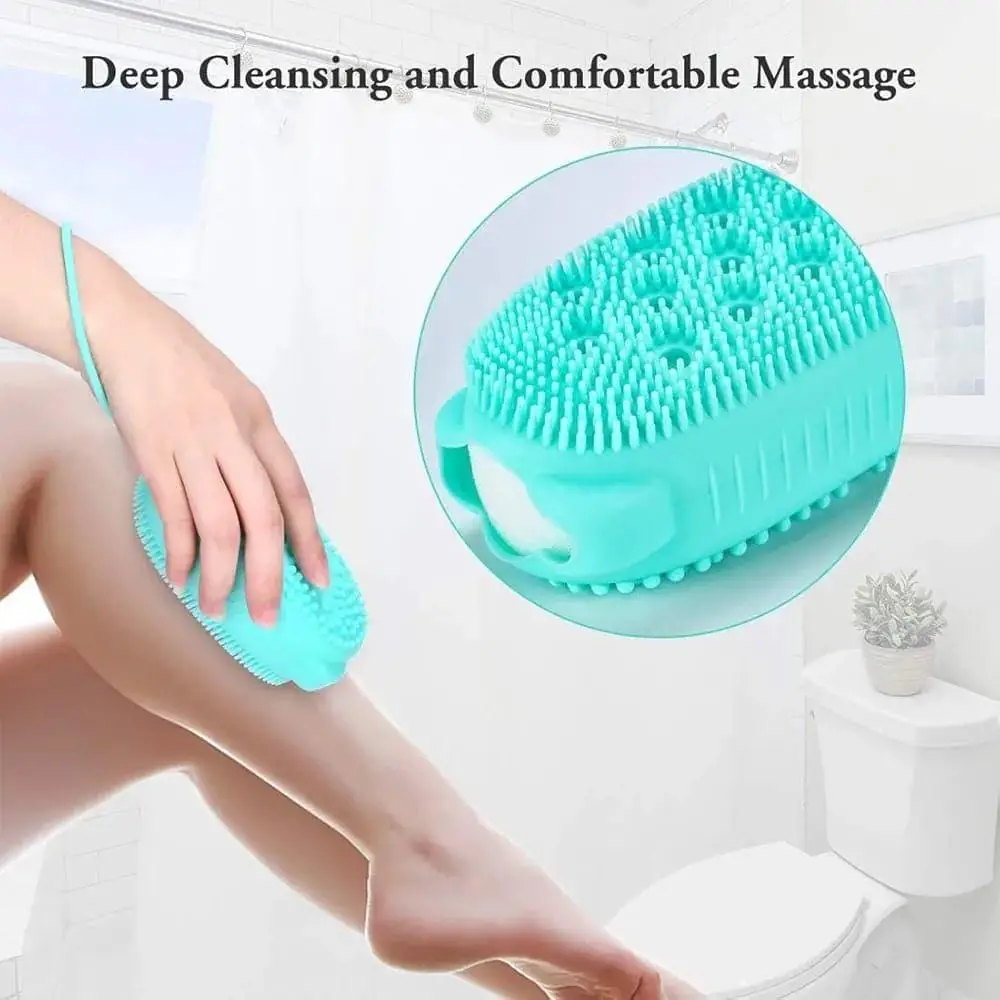 Dead Skin Removal Bath Body Brush โ Exfoliating Scrub Brush for Deep Body Cleansing - Image 3