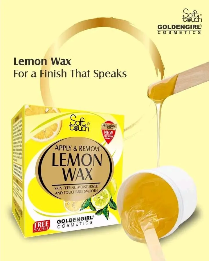 Lemon Wax for Underarm Hair Removal โ Gentle Hair Removal Wax Gel - Image 2