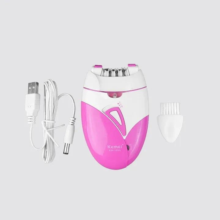 Rechargeable Pink Hair Remover 5" ABS – Portable Electric Hair Removal & Grooming Device - Image 3