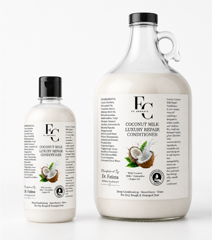 FC Organic Coconut Milk Luxury Repair Conditioner - 120ml - Image 3