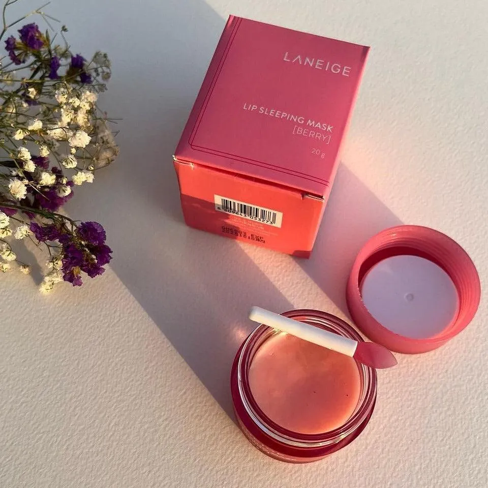 Laneige Lip Sleeping Mask Berry 20g – Overnight Lip Care & Hydrating Mask - Image 2