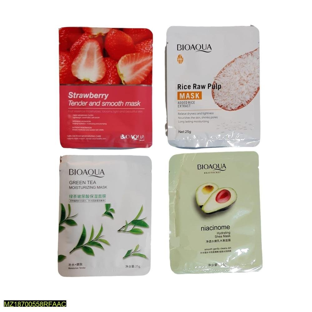 Premium Hydrating Face Mask Pack of 4 - Image 3