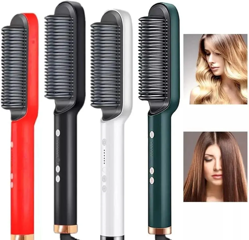Fast Drying Hair Straightener Brush with ABS Plastic - Image 5
