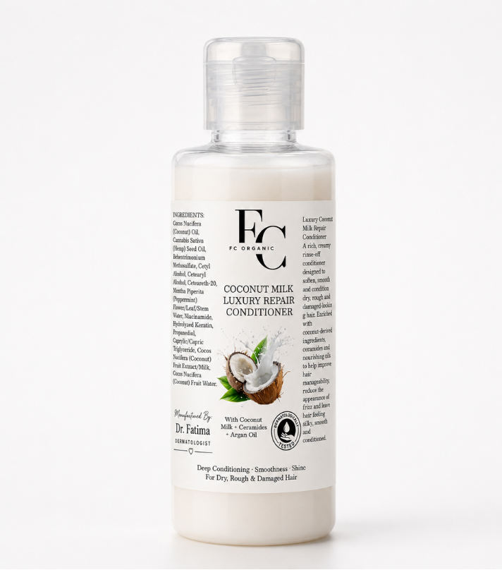 FC Organic Coconut Milk Luxury Repair Conditioner - 120ml - Image 5