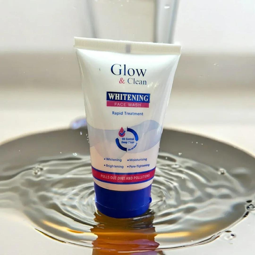 Glow & Clean Whitening Face Wash 120ml – Brightening Facial Cleanser - Image 2