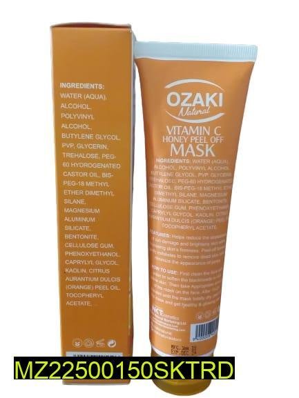 Vitamin C Honey Peel Off Mask 150ml – Brightening & Anti-Aging Facial Mask - Image 3