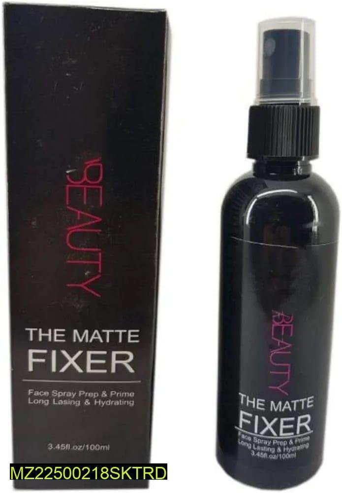 Matte Makeup Fixer Spray for All Skin Types - Image 3