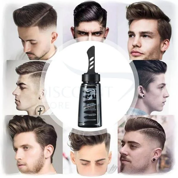 Sadoer Cool Styling Oil Head Gel 250ml – Hair Styling & Strong Hold Gel for Smooth, Shiny Hair - Image 2