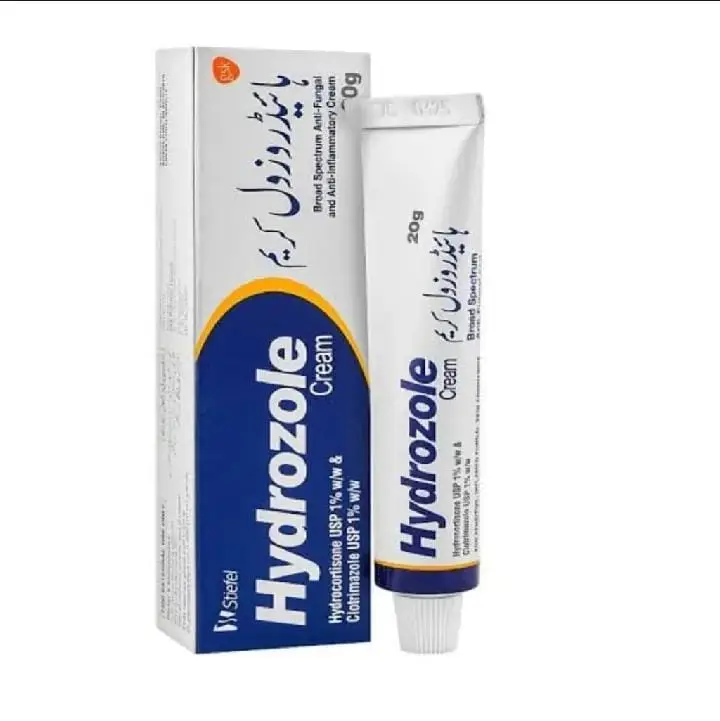 Hydrozole Cream 20g – Clotrimazole 1% & Hydrocortisone 1% Antifungal Skin Cream