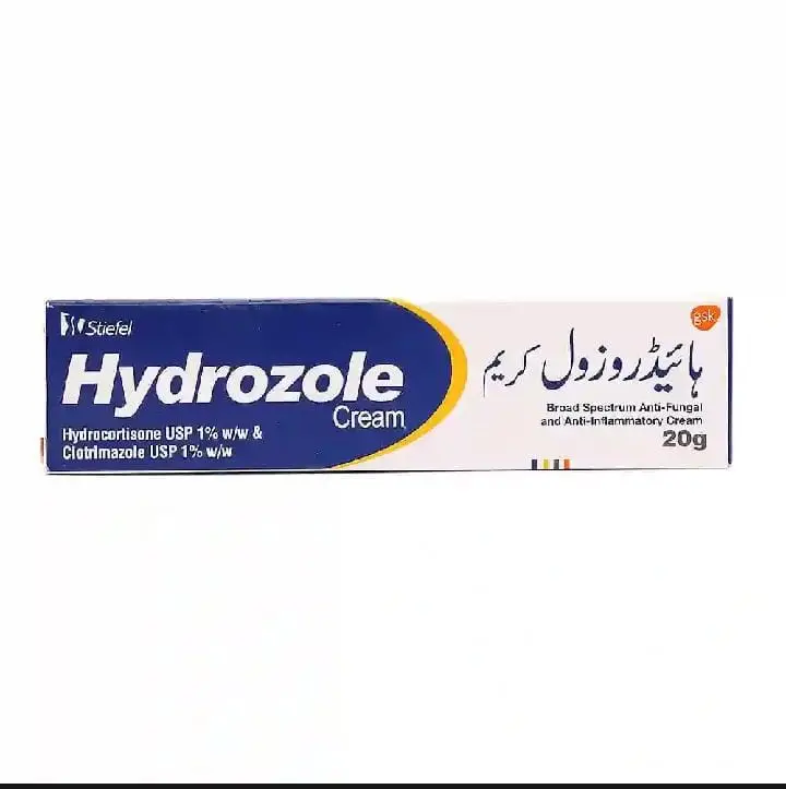 Hydrozole Cream 20g – Clotrimazole 1% & Hydrocortisone 1% Antifungal Skin Cream - Image 2
