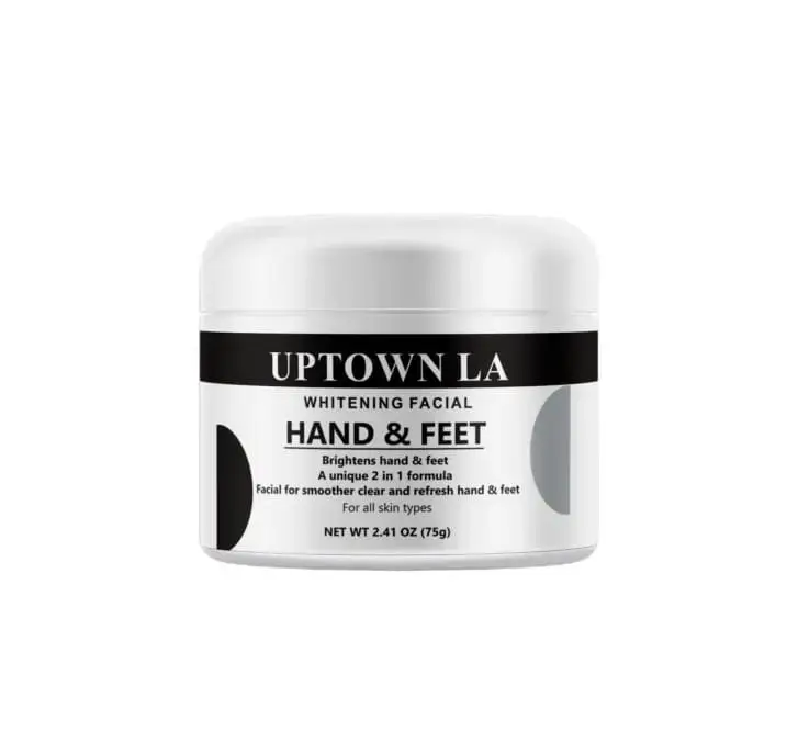 Up Town LA Hand & Feet Whitening Cream – Brightening & Moisturizing Care - Image 2