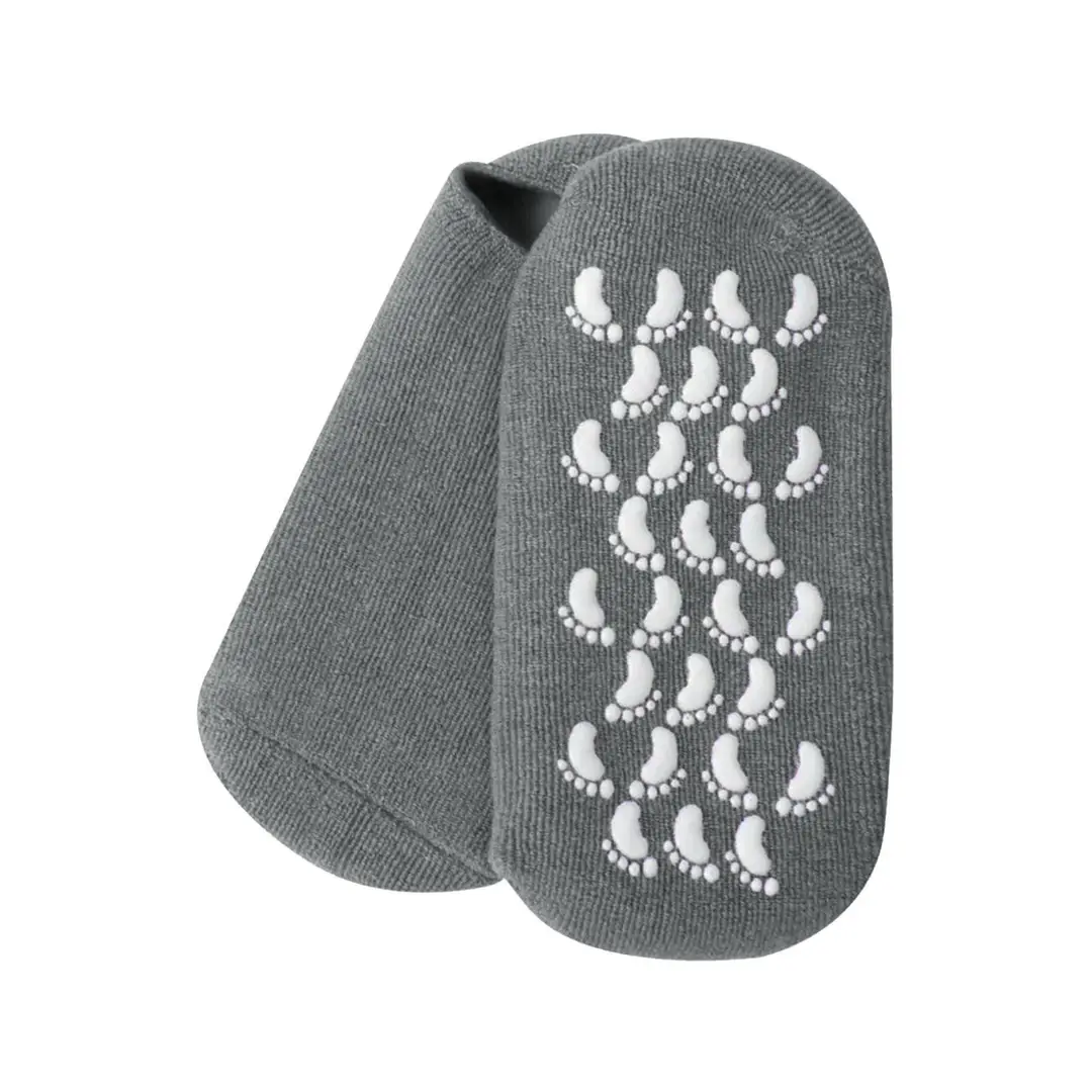 2Pcs Silicone Spa Gel Socks for Daily Foot Care – Moisturizing Heel Repair Socks - Image 3
