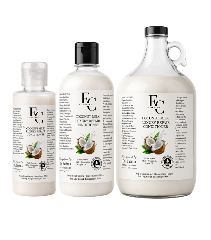 FC Organic Coconut Milk Luxury Repair Conditioner - 120ml - Image 4