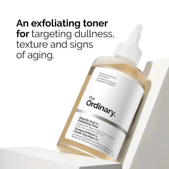 The Ordinary Glycolic Acid 7% Toning Solution Exfoliating Toner for Brighter & Smoother Skin - Image 2