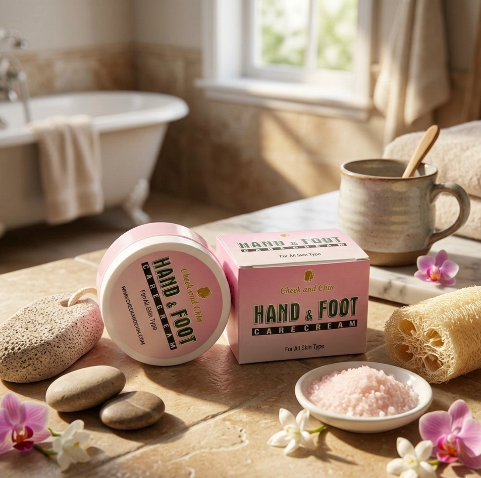 Cheek & Chin Hand & Foot Care Cream | 200g | Nourishing Formula | Effective Moisturizing & Everyday Skin Care - Image 3