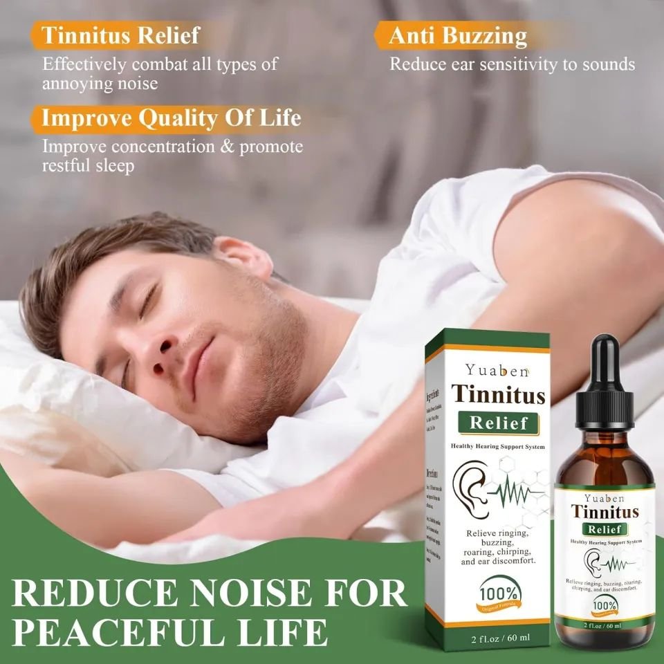 Tinnitus Relief Ear Drops 60ml - Ear Care Drops - Image 2