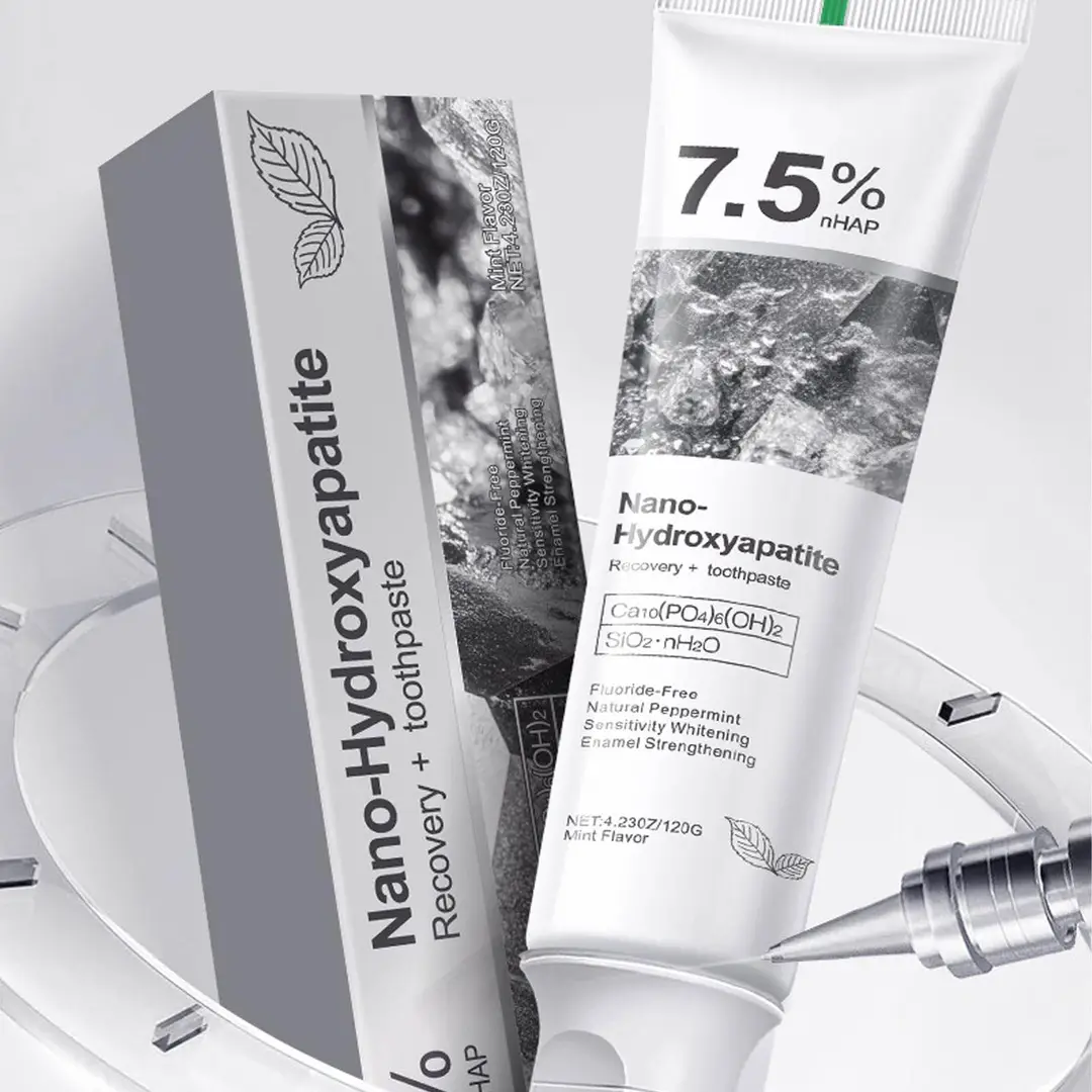 7.5% Nano Hydroxyapatite Teeth Whitening Toothpaste 120g for Enamel Care & Daily Oral Hygiene - Image 5