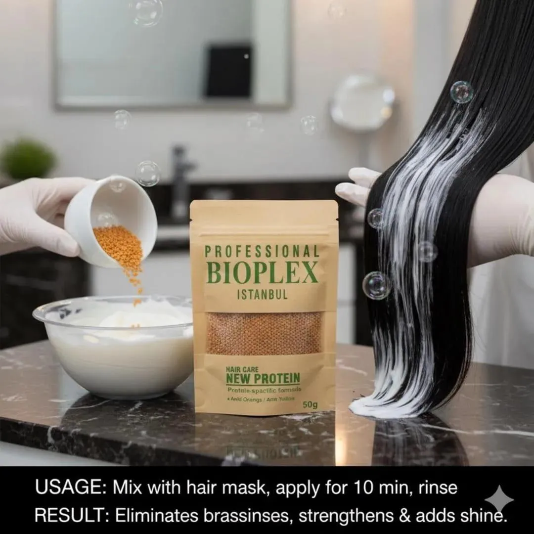 Professional BiPLEX Hair Mask 50g – Anti-Orange & Anti-Yellow Hair Color Correcting Treatment - Image 2