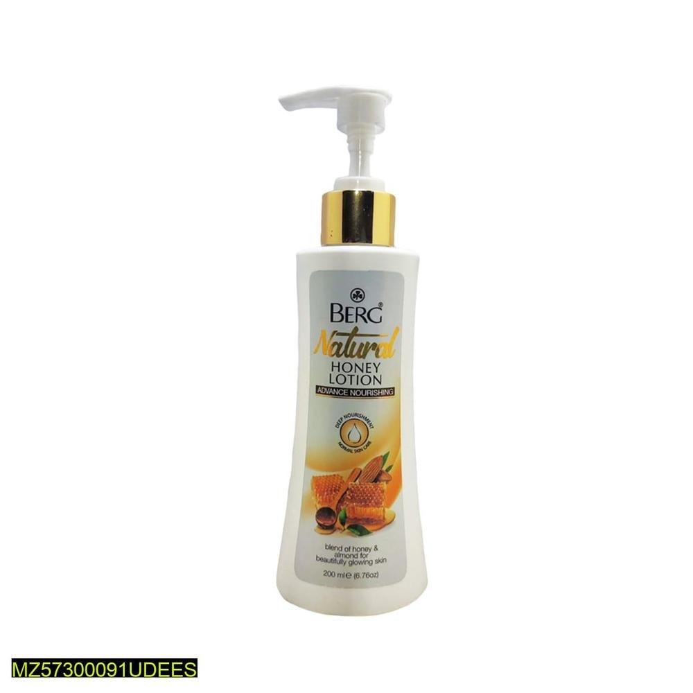 Honey Lotion for Dry Skin 200ml Moisturizing Pump - Image 3
