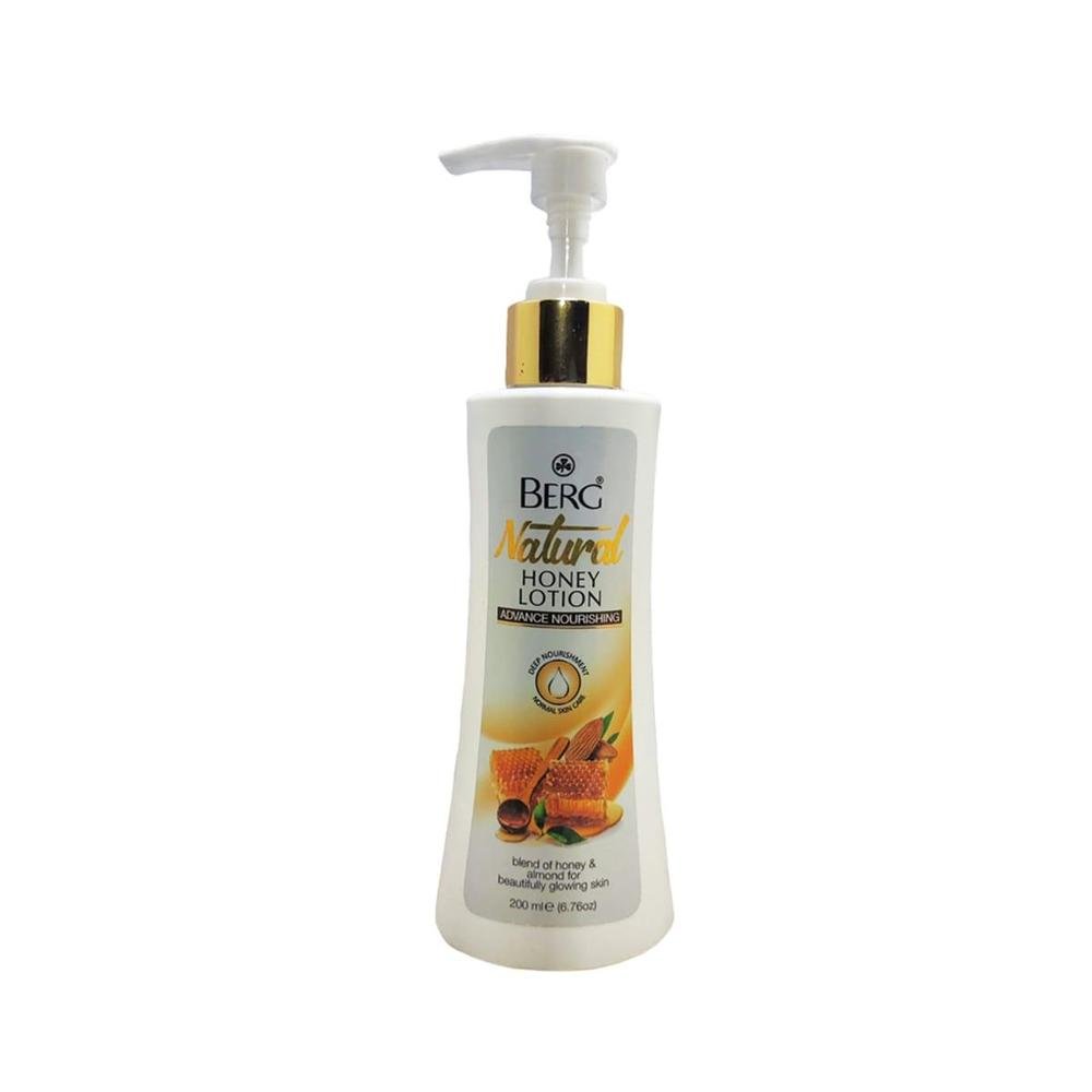 Honey Lotion for Dry Skin 200ml Moisturizing Pump