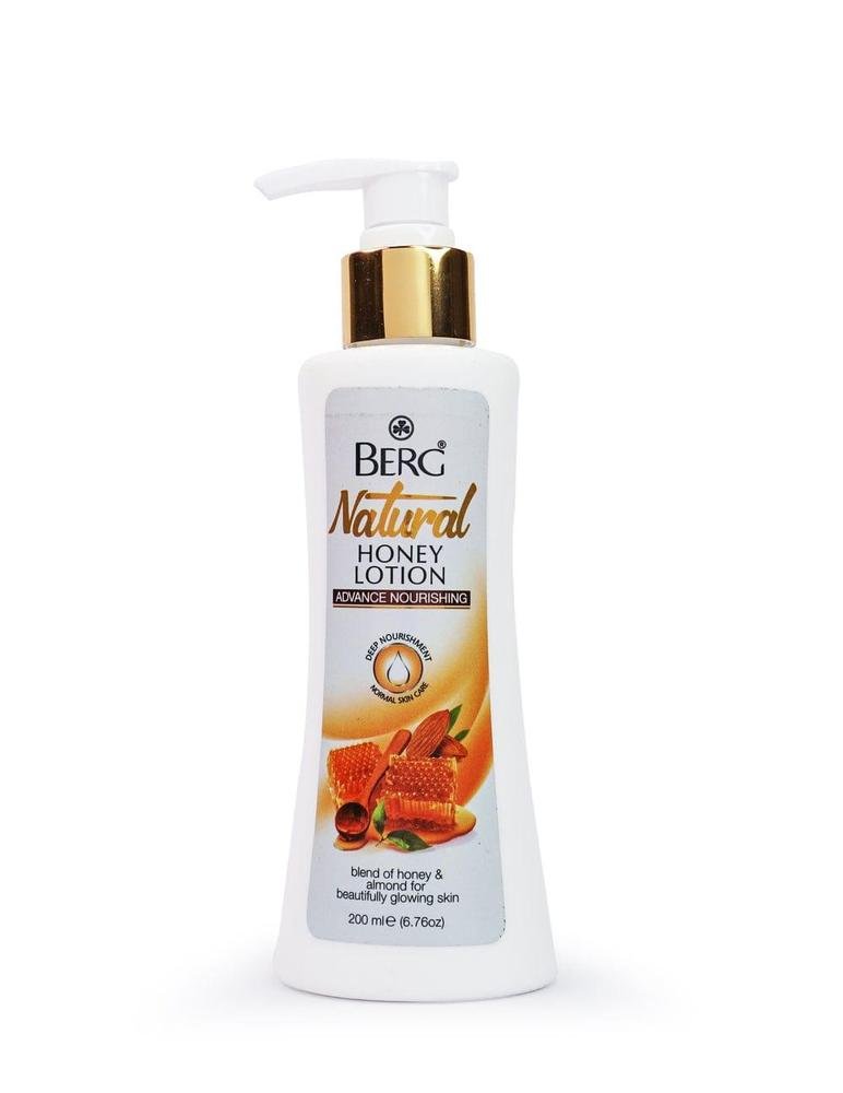 Honey Lotion for Dry Skin 200ml Moisturizing Pump - Image 2