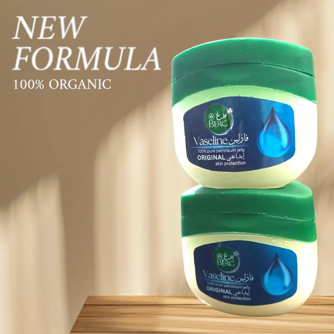 Petroleum Jelly 2 Pcs 50ml – Moisturizing Cream Texture for Dry Skin & Lips - Image 2