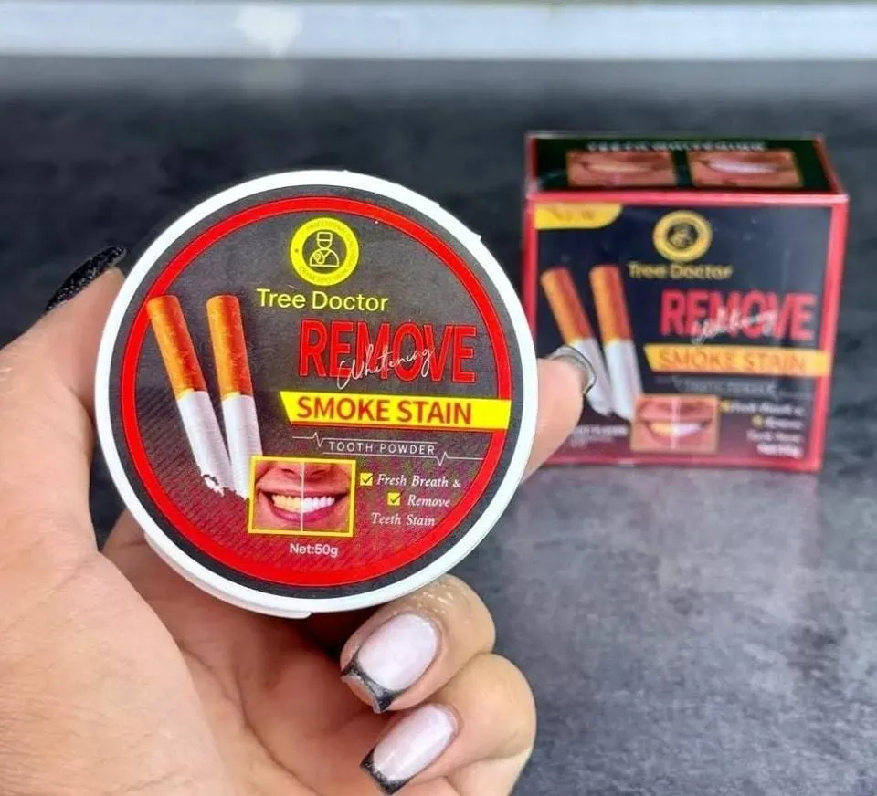 Tree Doctor Smoke Stain Teeth Whitening Powder 50g - Image 4