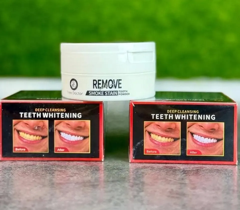 Tree Doctor Smoke Stain Teeth Whitening Powder 50g - Image 2