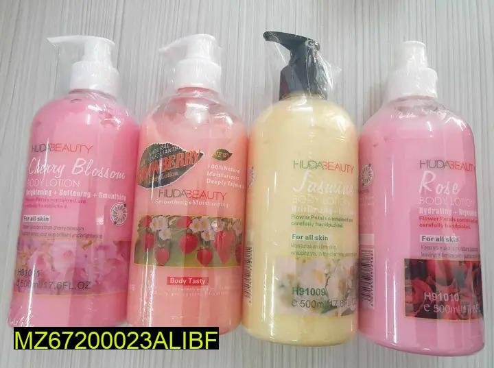 Premium Body Lotion 48H Moisture Pink Bottle - Image 2