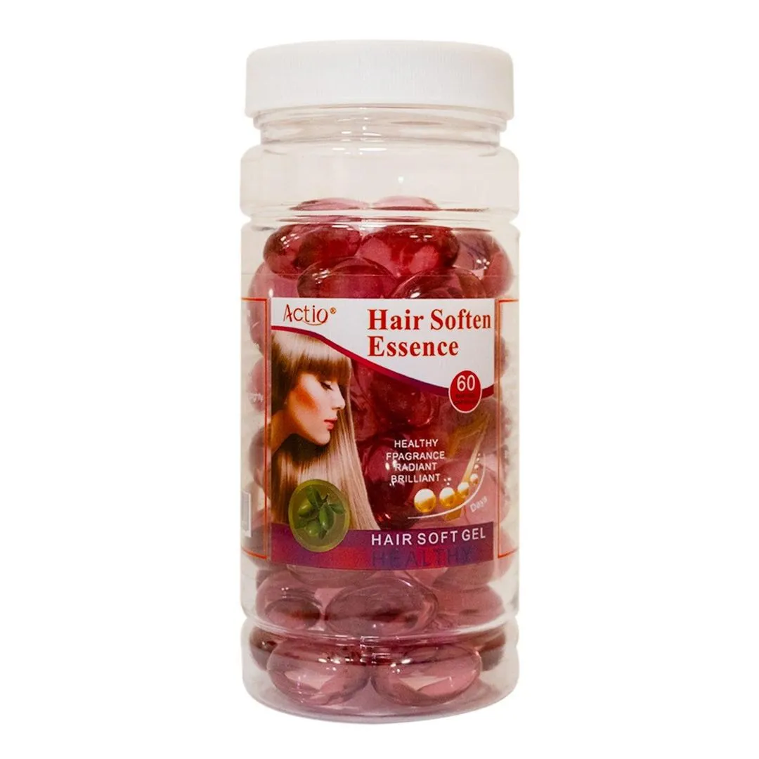 Hair Oil Capsules for Dry & Frizzy Hair โ Nourishing Hair Care Capsules 60 Capsules - Image 4